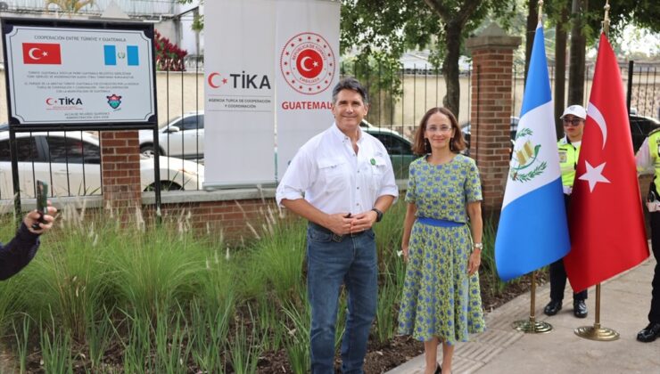 Guatemala’da TİKA destekli engelsiz dostluk parkı törenle açıldı