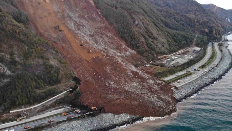 Hakan Ersoy, Artvin’de 500 tonu aşan kaya bloklarının hareket ettiğini söyledi