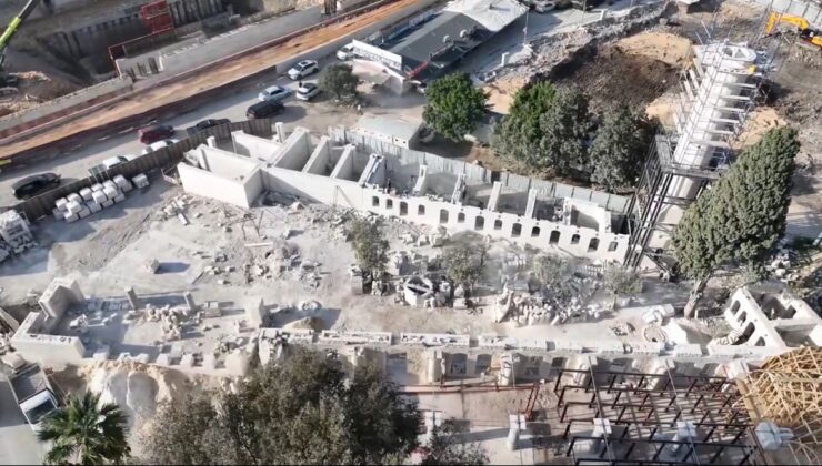 Hatay Valisi Masatlı, Antakya Ulu Camii’ndeki restorasyon çalışmalarını inceledi
