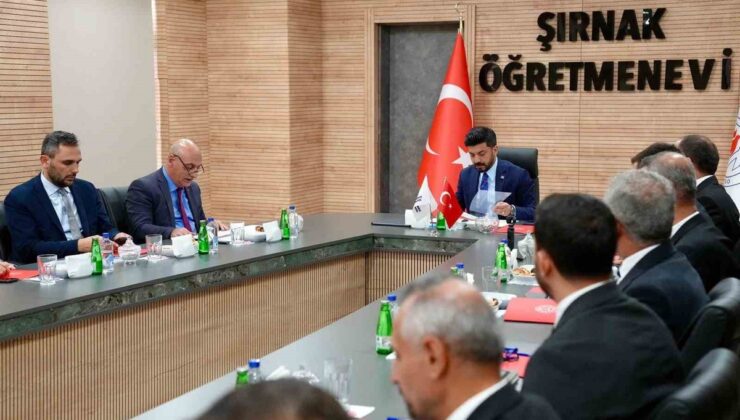 Hayat Boyu Öğrenme Genel Müdürü Topoğlu, Şırnak’ta yeni yol haritasını açıkladı