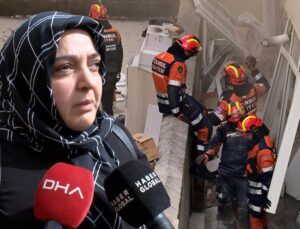 İstanbul’da 3 katı çöken binada can pazarı! Kahreden anları komşu anlattı
