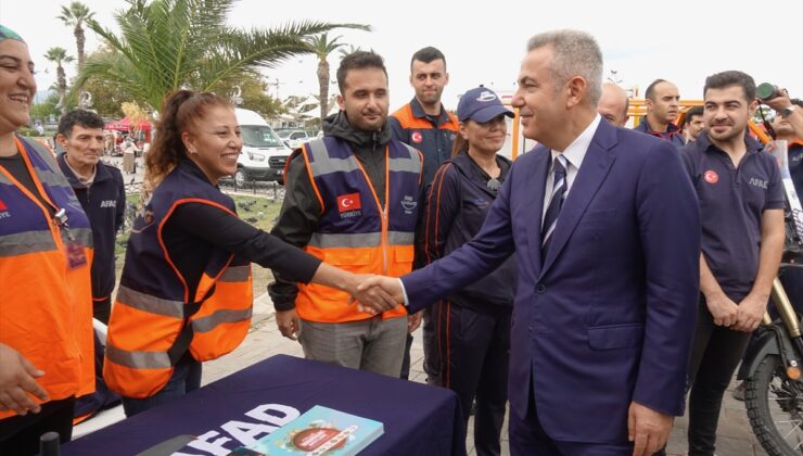 İzmir Konak’ta afet farkındalık etkinliğinde 137 personel görev aldı