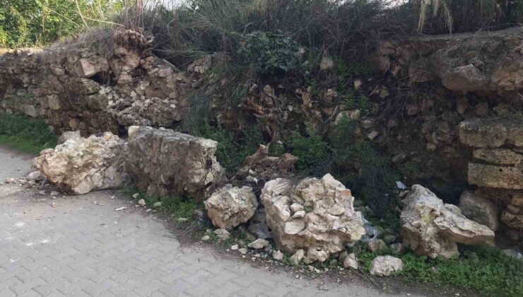 İznik’te 2 bin yıllık su kemeri bakımsızlık nedeniyle parça parça yıkılıyor
