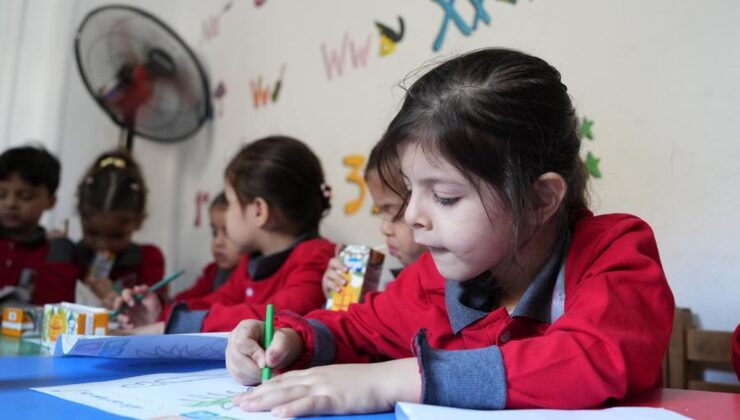 Kahire’de Meera Merkezi, Gazze’den gelen çocuklara eğitim, psikolojik destek veriyor