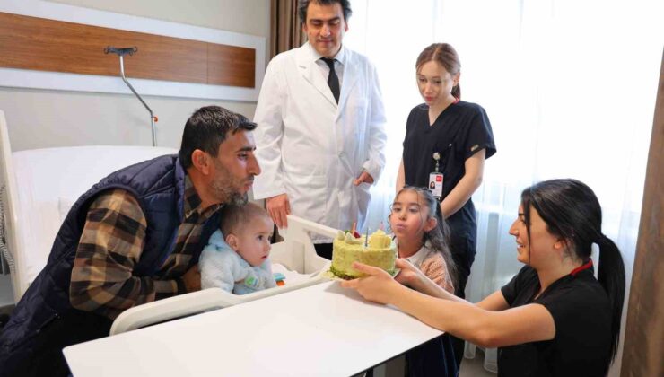 Kahramanmaraş Afşin’de kalbi duran 2 yaşındaki çocuk 1,5 ay sonra taburcu edildi