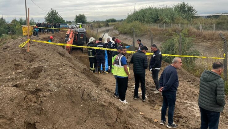 Kanalizasyon çalışmasında toprak göçtü! 1 işçi hayatını kaybetti