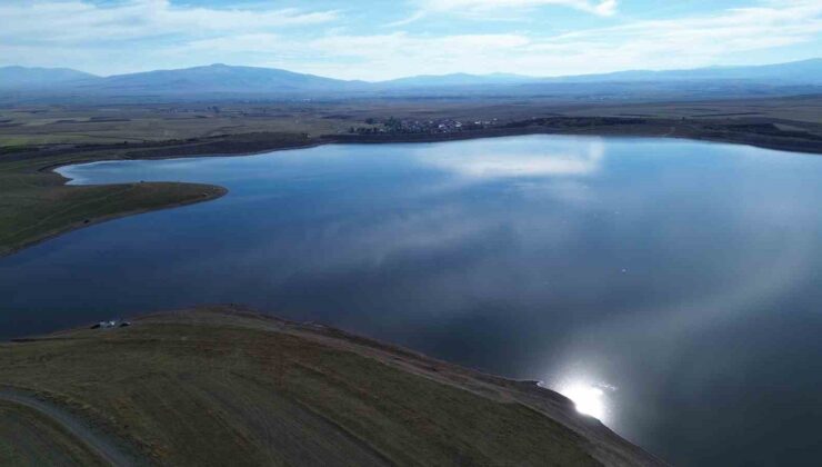 Kars’a içme suyu sağlayan Bayburt Barajı sonbahar yağışlarıyla yüzde 80’e ulaştı