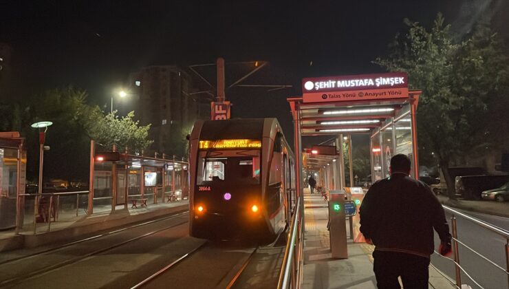 Kayseri’de tramvayın çarptığı yaya ağır yaralandı