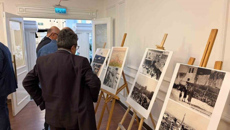 Kayseri’nin ticaret tarihini anlatan 40 fotoğraf ve 6 gazete ziyaretçilere sunuldu