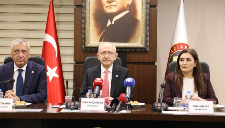 Kılıçdaroğlu Gaziantep’te ‘Her mutfakta yangın var’ diyerek sorunları sıraladı