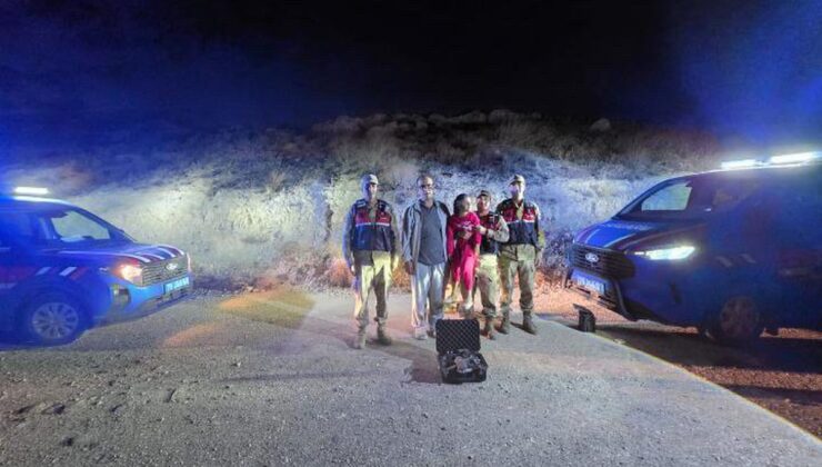 Kilis Elbeyli’de kaybolan küçük kız çocuğu jandarmanın dronlu aramasıyla bulundu