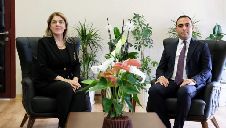 Kırklareli Başsavcı Vekili Saçlı, Rektör Ak’ı iş birliği için ziyaret etti