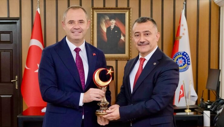Kırklareli Belediye Başkanı Bulut, yeni Emniyet Müdürü Çakır’a başarı diledi