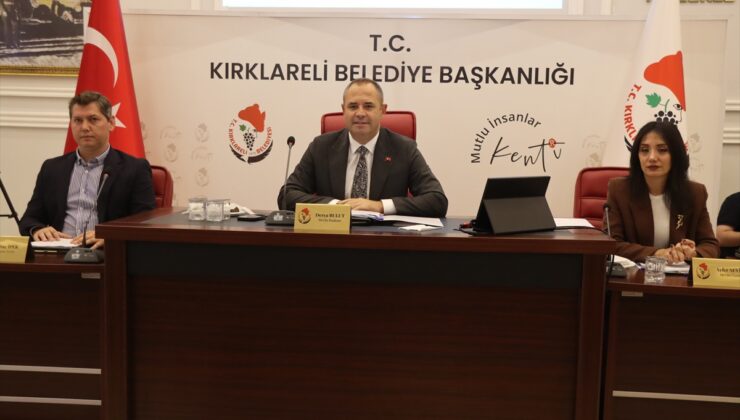 Kırklareli Belediye Meclisi 139 milyon 264 bin liralık ek krediye onay verdi