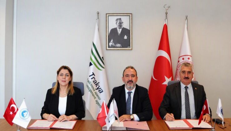 Kırklareli Üniversitesi ile Trakya Kalkınma Ajansı öğrenciler için eğitimde anlaştı
