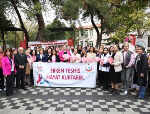 Kırklareli’nde meme kanserini yenen kadınlar erken teşhise dikkat çekti