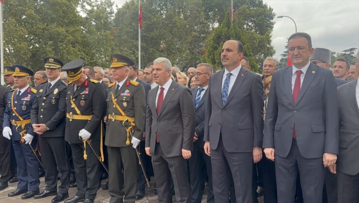 Konya, Afyonkarahisar, Karaman ve Aksaray’da 103. yıl törenlerine çelenk sunuldu
