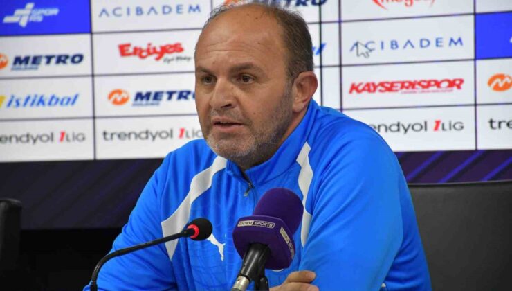 Manisa FK, Kayserispor’a 3-2 yenildi; Çoşkun iyi reaksiyon gerektiğini söyledi