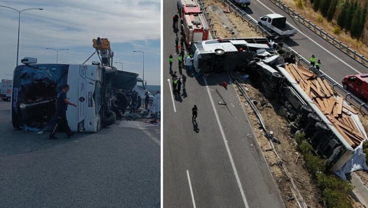 Manisa’da 11 kişinin öldüğü kazada otobüs ve tır şoförü tutuklandı