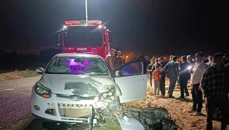 Mardin Kızıltepe’de otomobil motosikletle çarpıştı, 1 kişi öldü, 1 kişi yaralandı.