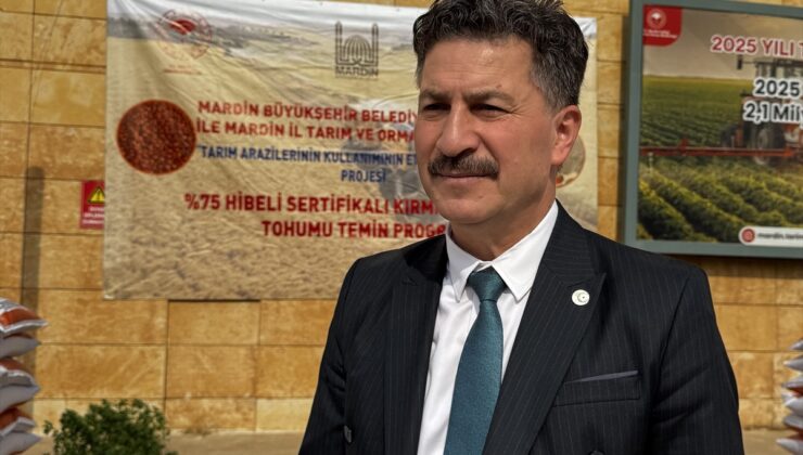 Mardin’de 667 çiftçiye yüzde 75 hibeli mercimek ve nohut tohumu dağıtıldı