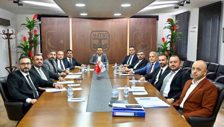 MATSO’da görev dağılımı yapıldı, başkan yardımcılıklarına Özden ve Ünal seçildi
