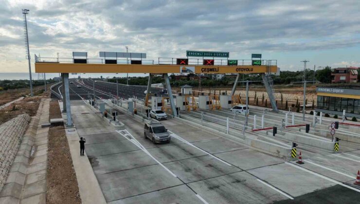 Mersin’de Çeşmeli-Kızkalesi Otoyolu hizmete girdi, ulaşım süresi 18 dakikaya düşecek