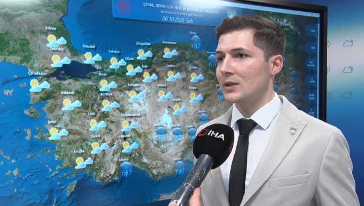 Meteoroloji uzmanı Dere, sıcaklıkların artacağını, doğuda yağış beklendiğini açıkladı