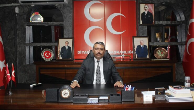 MHP Diyarbakır İl Başkanı Özcoşkun, Cumhuriyet’in 103. yılı için mesaj yayımladı