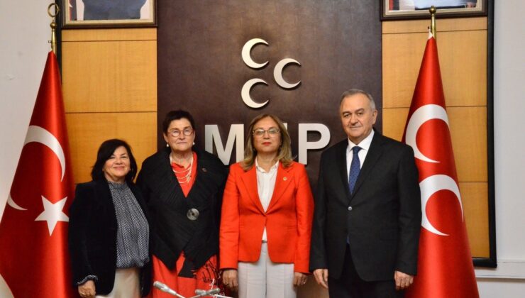 MHP Grup Başkanvekili Kılıç, AKPM Başkanı Bayr ve heyetini TBMM’de ağırladı