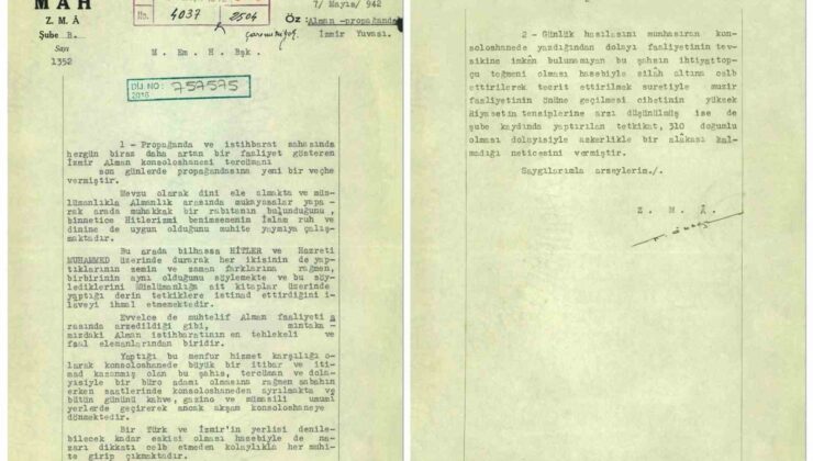 MİT ve MAH arşivindeki tarihi belgelerde istihbarat operasyonları ortaya çıktı