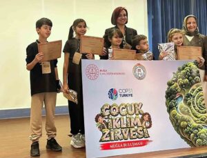 MTK Muğla Teknoloji Koleji öğrencileri Çocuk İklim Zirvesi’nde çözüm önerileri sundu