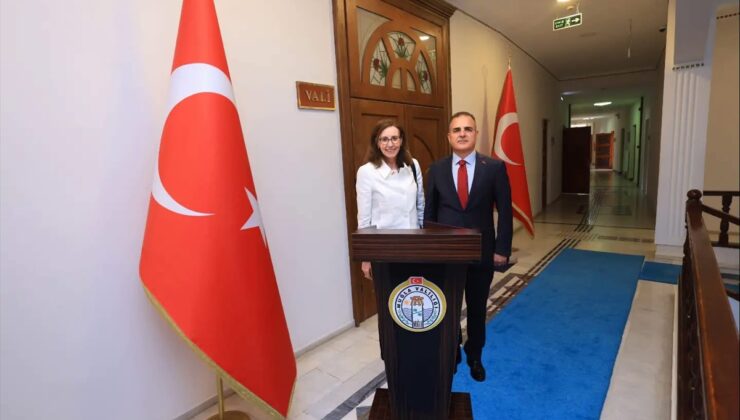 Muğla Valisi Akbıyık, İngiliz Büyükelçi Anderson’a turizm potansiyelini anlattı