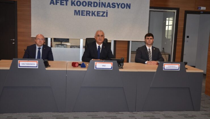 Muş’ta Vali Çakır başkanlığında koordinasyon toplantısı yapıldı, 468 proje görüşüldü
