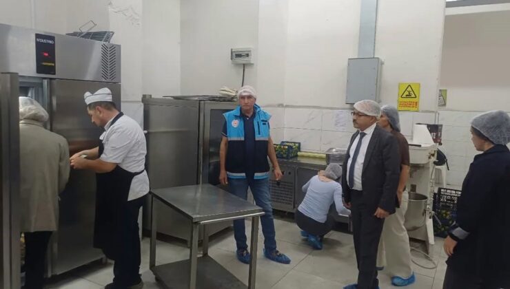 Nazilli’de kurum yemekhanelerinde hijyen ve gıda güvenliği denetlendi