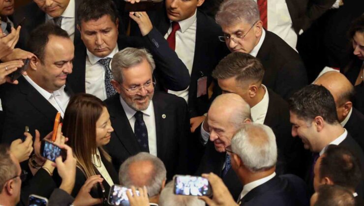 OMÜ Rektörü Aydın, TBMM’nin yeni yasama yılı resepsiyonunda OMÜ’yü temsil etti