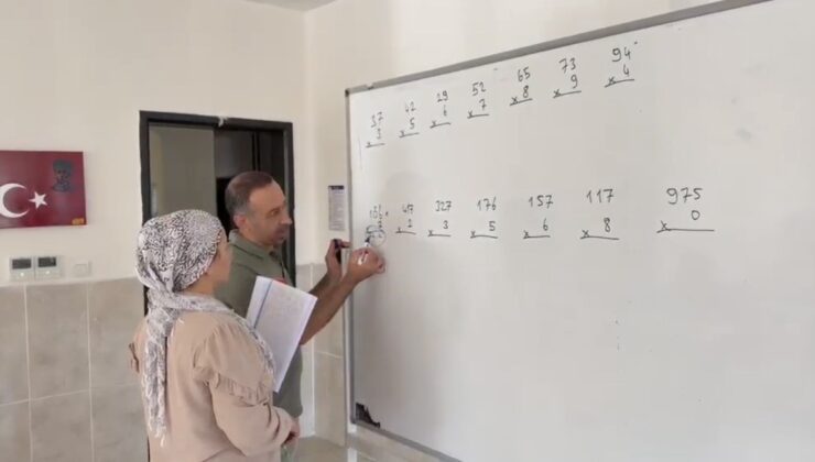 Osmaniye’de okuma yazma bilmeyenlere 1. ve 2. kademe kursları düzenleniyor