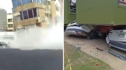 7.7 ile sallanan Panama'dan felaket görüntüleri
