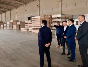 Pazaryeri Kaymakamı Kara, OSB’deki işletmelerde üretim ve istihdamı ele aldı