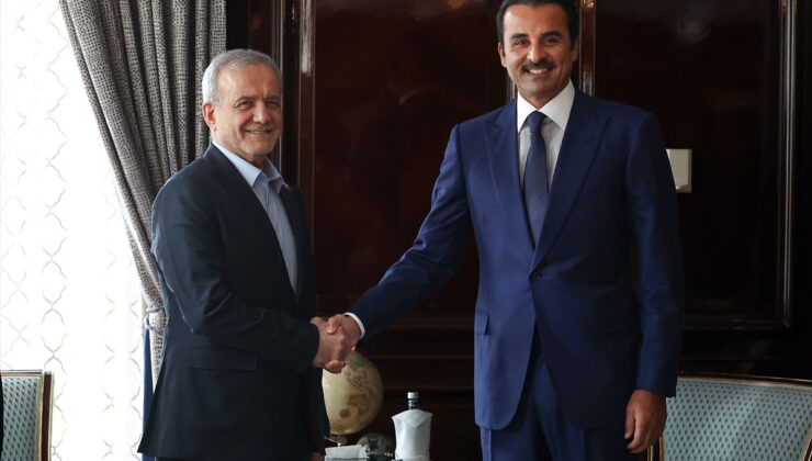 Pezeşkiyan, Katar Emiri’yle enerji işbirliği ve ikili ilişkileri ele aldı
