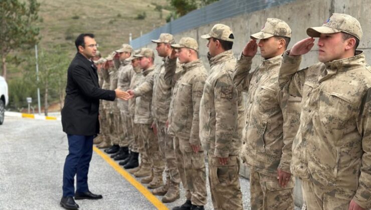 Refahiye Kaymakamı Taşkıran, Bulgurçayırı Jandarma Karakolunda başarılar diledi