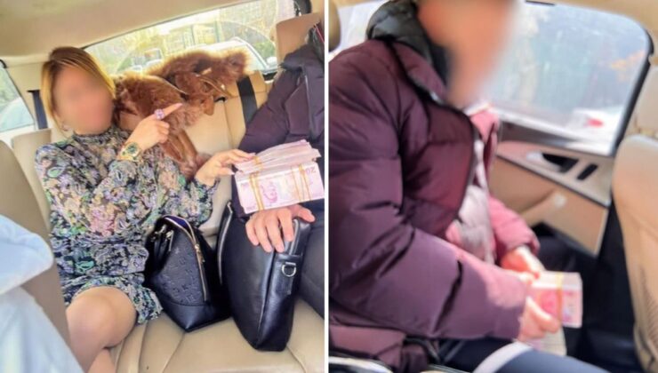 Rüşvet anının görüntüsü! Hakim de bunu yaparsa vay memleketin haline