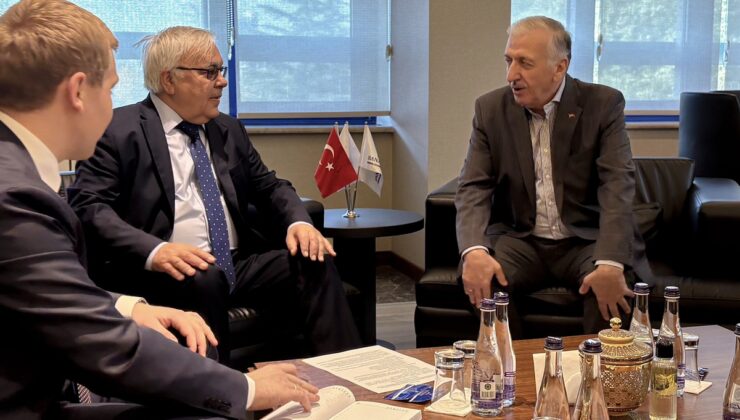 Rusya’nın Türkiye Büyükelçisi Vershinin, KSO ile tarım ve gübre sevkiyatını görüştü