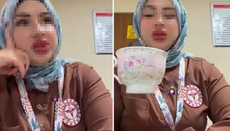 Sağlık çalışanının paylaştığı videoya tepki yağıyor
