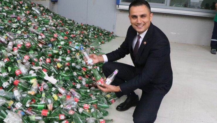 Samsun Alaçam’da Turgay Baş, 100 bin ambalaj hedefine ulaşan ilk katılımcı oldu