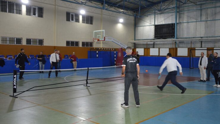 Samsun Havza’da öğretmen ve kamu personeline pickleball eğitimi verildi