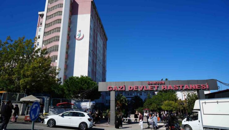 Samsun’da Gazi Devlet Hastanesi boşalan ana binaya 2-3 ayda 550 yatakla geçecek