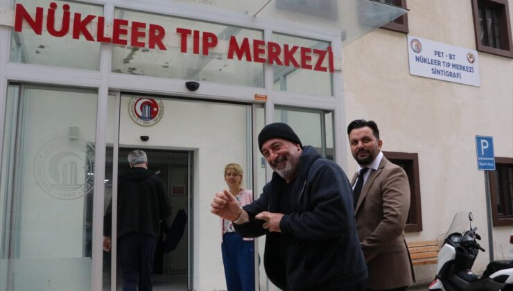 Sanatçı Cem Yılmaz, kalp krizi sonrası 40. gün kontrolünde ÇOMÜ’de sintigrafi çektirdi