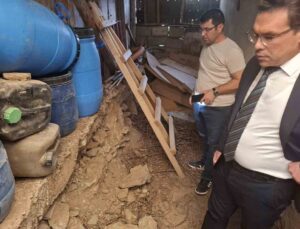 Sarıgöl’de Şube Müdürü Kanyılmaz okullarda büyük onarım incelemesi yaptı