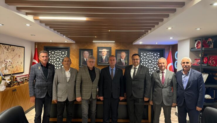 Şehit yakınları ve gazilerden MHP Bursa İl Başkanlığına ziyaret